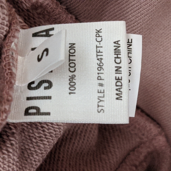 🆕PISTOLA Clarisse French Terry Shoulder Pleat Jumpsuit-S - Picture 13 of 13